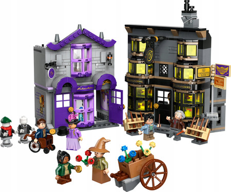 LEGO Harry Potter 76439 Sklep Ollivandera i Sklep Madam Malkin