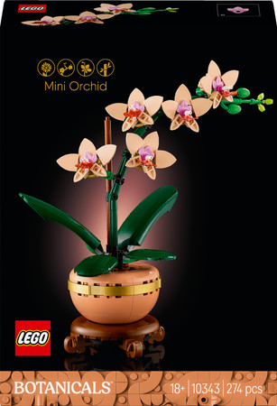 OUTLET LEGO Mała ORCHIDEA 10343 Botanical Collection - Mała orchidea Kwiaty icons