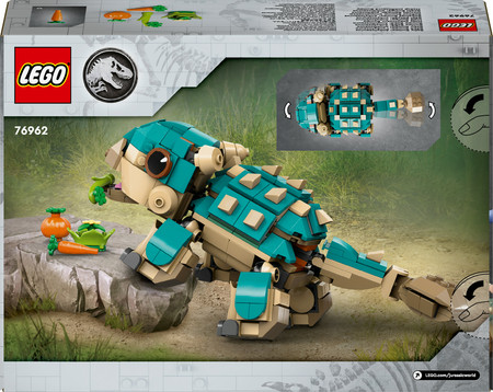 LEGO Jurassic World 76962 Mały Ankylozaur Bumpy Dinozaur
