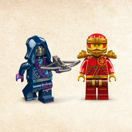 LEGO Ninjago Kai i atak smoka 71801 Powstanie smoków złoty ogon Strażnik