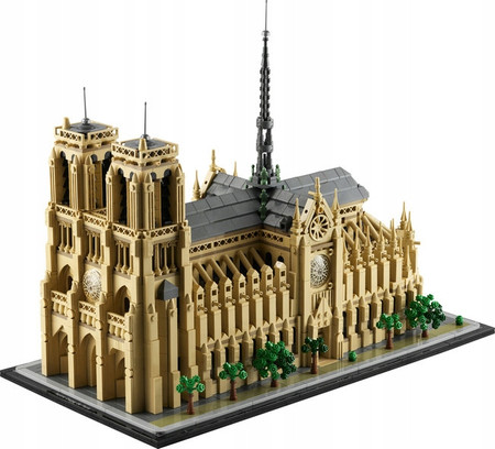 LEGO Architecture Notre-Dame w Paryżu 21061