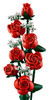 LEGO ICONS 10328 Bukiet róż 12 Czerwonych Róż Kwiaty kwiatki Botanical
