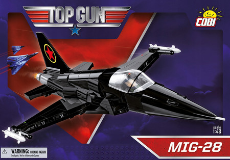 Cobi Top Gun 5859 Samolot MIG-28 332kl.