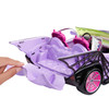 Mattel Auto Monster High Fioletowy kabriolet z pajęczą siecią HHK63