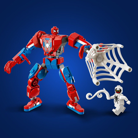 LEGO Super Heroes 76308 Mech Spider-Mana kontra Anti-Venom Marvel Spiderman
