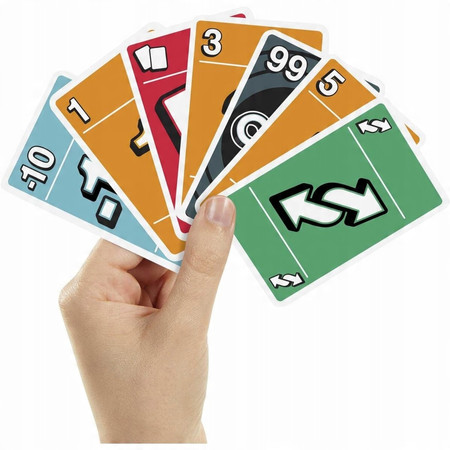 Gra karciana Mattel UNO ONO 99 Karty do gry 7+ HHL37