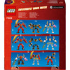 LEGO Ninjago Ruchomy Mech Żywiołu Ognia Kaia 71808 4 Figurki Zane Jordana