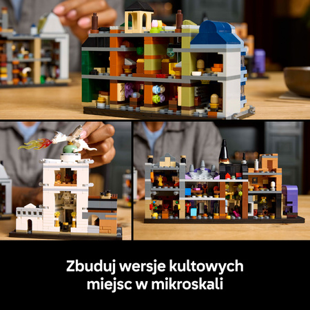 LEGO Harry Potter 76444 Magiczne sklepy na ulicy Wiązów Nowość