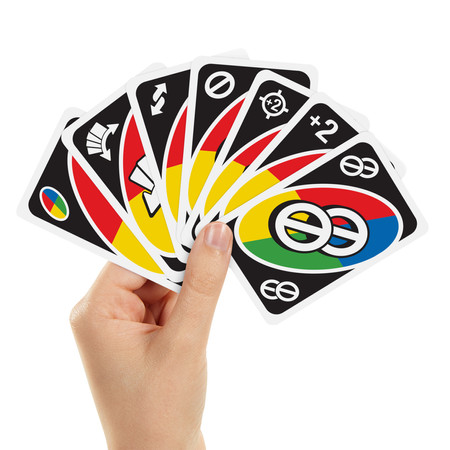 Gra karciana Mattel UNO All Wild Karty do gry 7+ HHL33