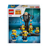 LEGO Minionki 75582 Figurka Gru i Minionki z Klocków Despicable ME 4