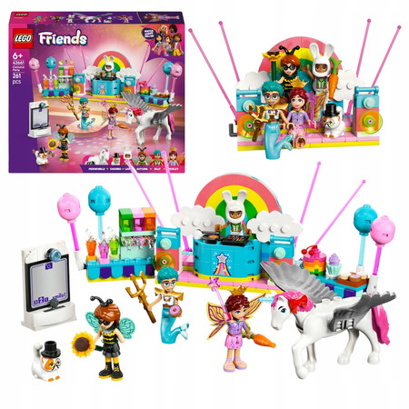 LEGO Friends 42661 Bal przebierańców z Jednorożcem i Wróżką Impreza
