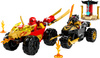 OUTLET LEGO NINJAGO 71789 BITWA SAMOCHÓD MOTOR NINJA KAI LORD RAS ZŁOTY MŁOT