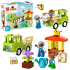 Duże klocki LEGO Duplo 10419 Opieka nad pszczołami i ulami Samochód Auto