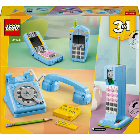 LEGO 31174 Creator 3w1 - Telefon w stylu retro