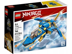 OUTLET LEGO Ninjago Odrzutowiec ponaddźwiękowy Jay’a EVO Samolot Ninja 71784