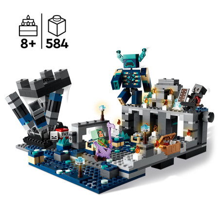 LEGO Minecraft 21246 BITWA W MROCZNEJ GŁĘBI Miasto