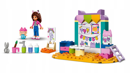 LEGO Koci domek Gabi 10795 Prace Ręczne z Tekturzątkiem Łatwe 4+