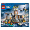 LEGO City Policja z Więziennej Wyspy 60419 Helikopter Łódź Ponton 7 Figurek
