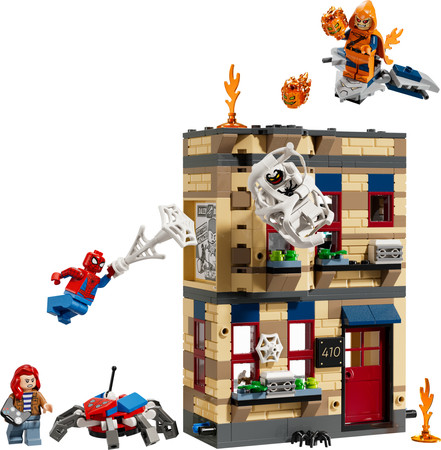 Lego Marvel Super Heroes 76317 Mieszkanie Petera Parkera Spider Man