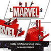 LEGO 76313 Marvel Super Heroes - Logo MARVEL z minifigurkami Nowość