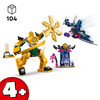LEGO Ninjago Ruchomy Mech Robot bojowy Arina 71804 Wojownik Wilczej Maski