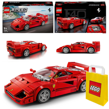 LEGO Speed Champions 76934 Ferrari F40 Czerwony Samochód