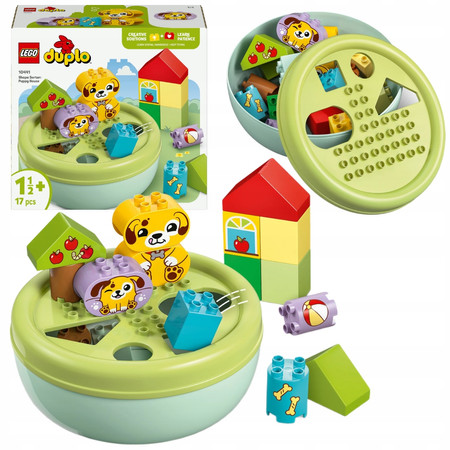 LEGO DUPLO 10441 Sorter Kształtów Dom Szczeniaczków Kształty Klocki