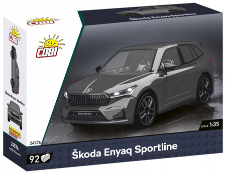 KLOCKI COBI 24576 Samochód Škoda Enyaq Sportline SKODA 92 El.