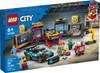 LEGO City 2x Samochód 4 Fig Warsztat Garaż Tuning 60389