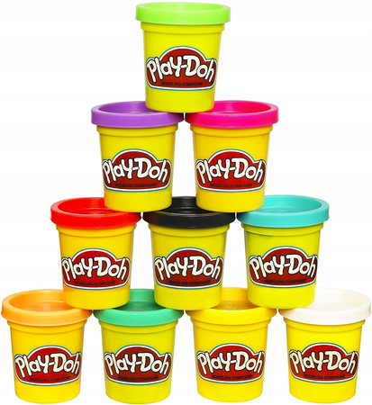 Ciastolina Play-Doh 10 tub 29413 10 Kolorów Masa Plastyczna 2+