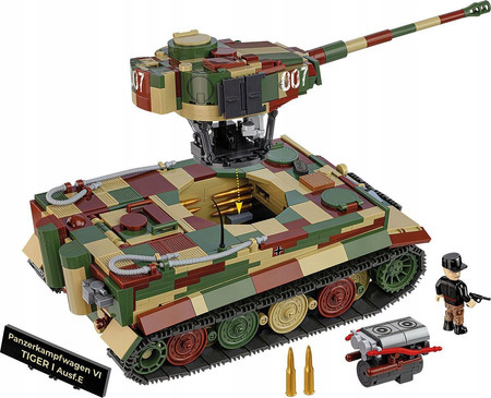 COBI 2587 Panzerkampfwagen VI Tiger I Ausf. E - Executive Edition