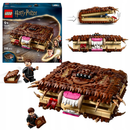 LEGO Harry Potter 76449 Potworna Księga Potworów z Zębami Książka