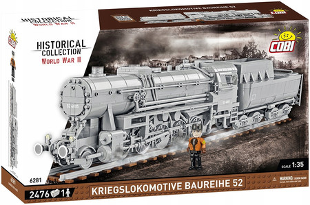 Cobi 6281 Lokomotywa Baureihe Duży Zestaw 2476 El.