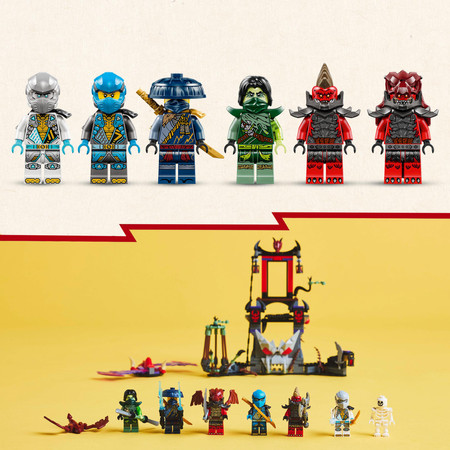 LEGO Ninjago 71841 Burzowa Wioska Dragonów Arena Walki Powstanie Smoków