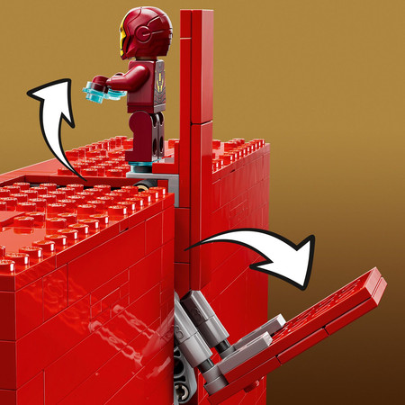 LEGO 76313 Marvel Super Heroes - Logo MARVEL z minifigurkami Nowość