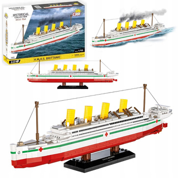 COBI HISTORICAL COLLECTION GREAT WAR 1681 H.M.H.S BRITANNIC 640el. 1:700