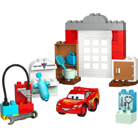 LEGO Duplo 10456 Wizyta McQueena w warsztacie Wójta Zygzak Samochód