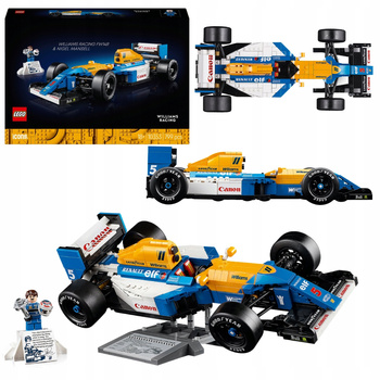 LEGO ICONS 10353 Williams Racing FW14B i Nigel Mansell Formuła 1 Wyścigówka