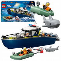 LEGO City 60456 Pościg Łodzią Policyjną