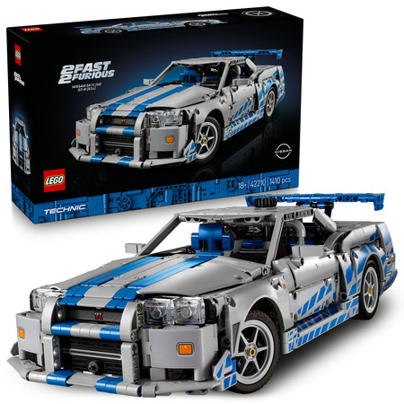 LEGO 42210 Technic Samochód Nissan Skyline GT-R (34) Za szybcy, za wscielki