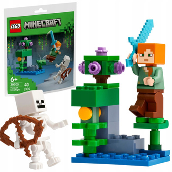 LEGO Minecraft 30705 Walka w bujnej jaskini