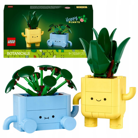 LEGO Botanicals 10349 Wesołe roślinki Klocki Kwiatki