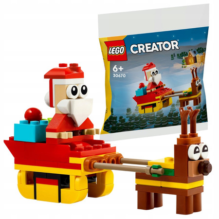 LEGO CREATOR Przejażdżka saniami Świętego Mikołaja 30670