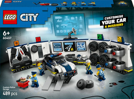 OUTLET LEGO City 60457 Policyjny Warsztat Tuningowy Radiowóz Mechanik