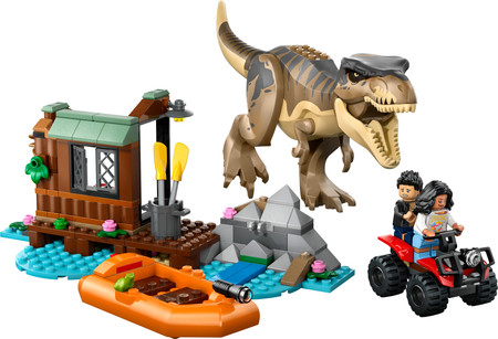 Lego Jurassic World 76975 Ucieczka rzeką przed tyranozaurem Dinozaur