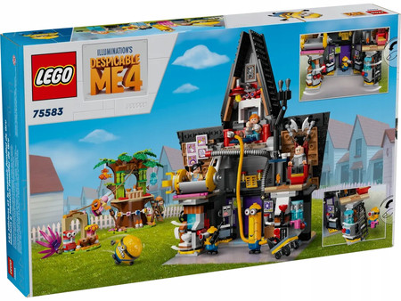 LEGO Despicable Me 4 Minionki Rodzinna Rezydencja Gru i Minionków 75583