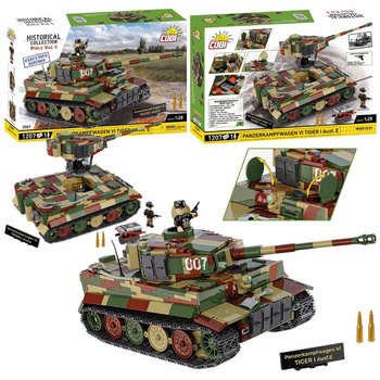 COBI 2587 Panzerkampfwagen VI Tiger I Ausf. E - Executive Edition