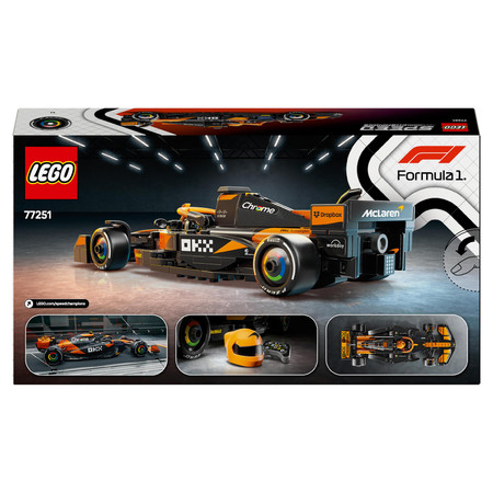LEGO Speed Champions 77251 Bolid F1 McLaren Team MCL38 Wyścigówka