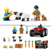 LEGO 60461 City - Czerwony traktor z przyczepą i owcą Wieś Rolnik zwierzęta