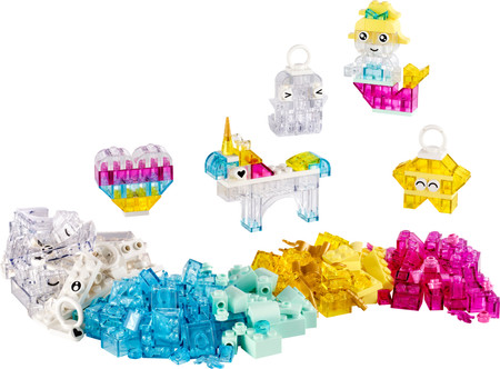 LEGO Classic 11040 Magiczny zestaw z przezroczystymi klockami